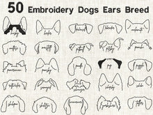 Load image into Gallery viewer, Dog Silhouette Embroidery
