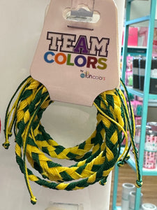 Team Colors Braided Bracelet