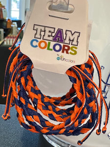 Team Colors Braided Bracelet