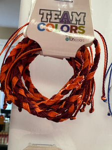Team Colors Braided Bracelet