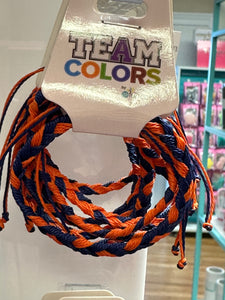 Team Colors Braided Bracelet