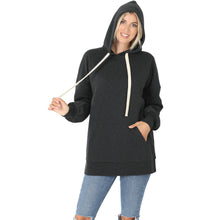 Load image into Gallery viewer, OVERSIZED HOODIE LONGLINE SWEATSHIRT
