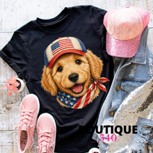 Load image into Gallery viewer, Patriotic Pup Tee 🇺🇸🐶

