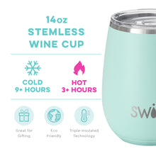 Load image into Gallery viewer, Sea Glass Wine Cup (14oz)
