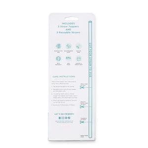 Straw Topper Set