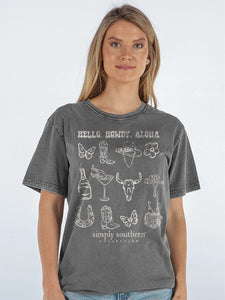 Hello Howdy Aloha Tee