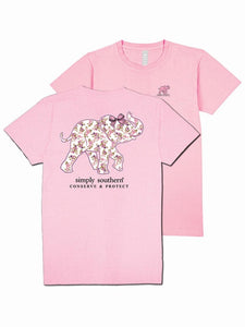 Pink Elephant Bow
