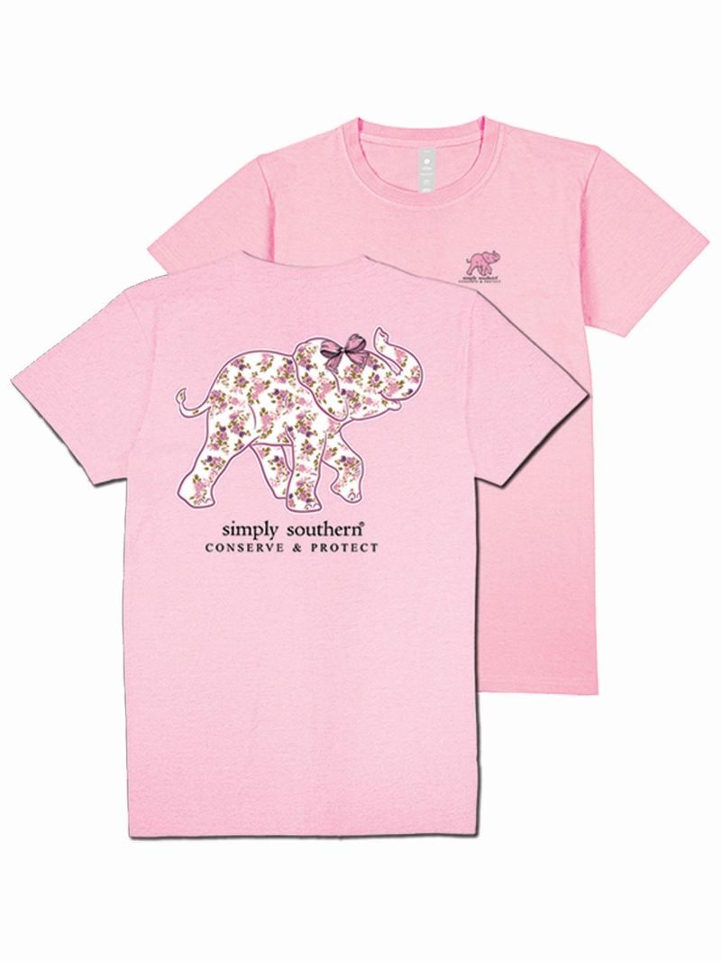 Pink Elephant Bow