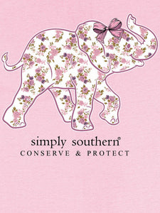 Pink Elephant Bow