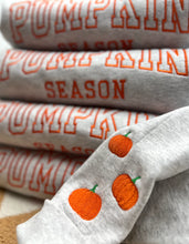 Load image into Gallery viewer, Pumpkin Season with Sleeve Embroidery
