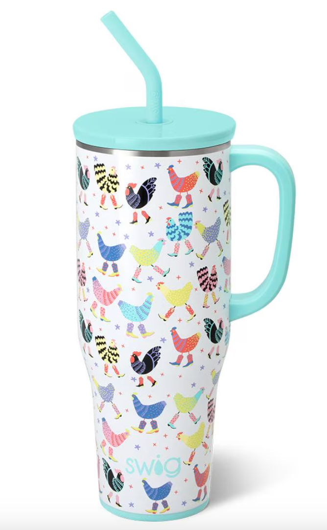 Funky Chicken Mega Mug 40oz