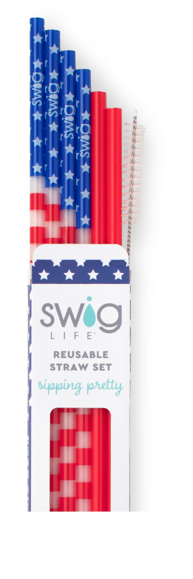 All American Reusable Straw Set