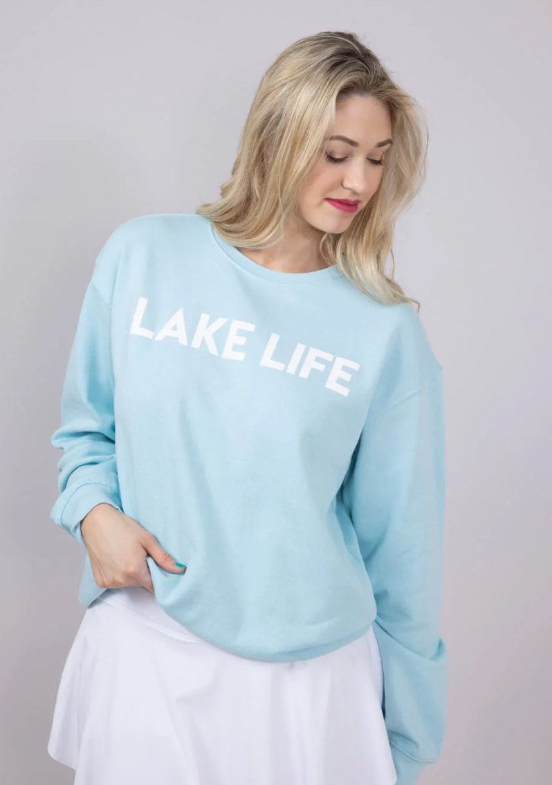 Lake Life  Crewneck