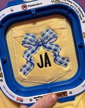 Load image into Gallery viewer, Monogram Bow Embroidered Tee
