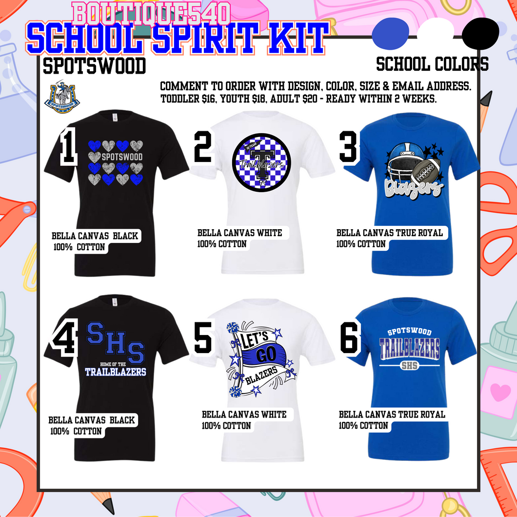Spotswood High School Spiritwear