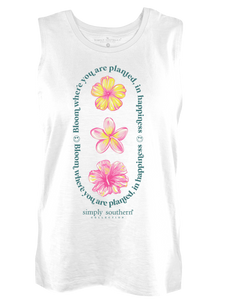 Bloom Tank- Simply Southern
