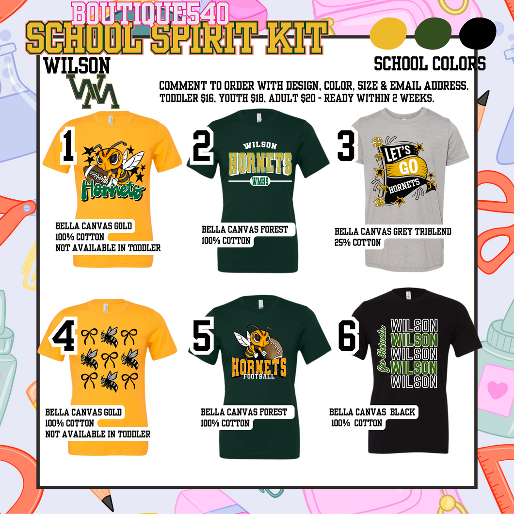 Wilson High School Spiritwear