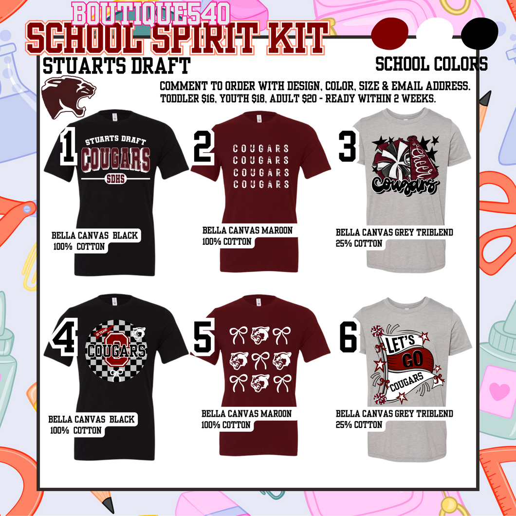 Stuarts Draft High School Spiritwear