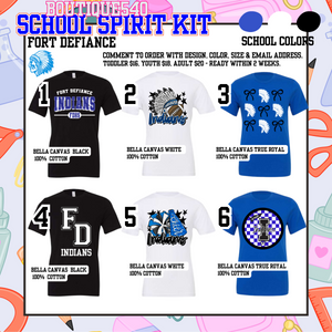 Fort Defiance High School Spiritwear