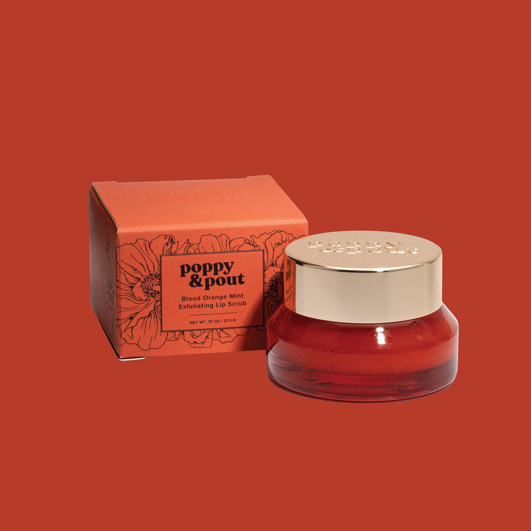 Poppy and Pout Lip Scrub