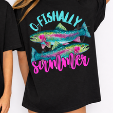 Load image into Gallery viewer, 🎣 O-Fishally Summer Graphic Tee
