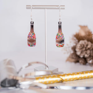 Confetti Champagne Dangles