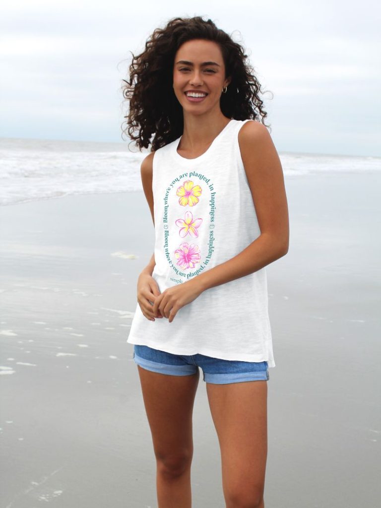 Bloom Tank- Simply Southern