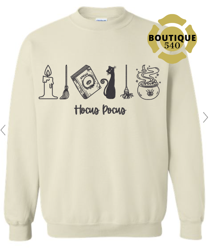 🕯️ Hocus Pocus Icon Crewneck 🖤✨