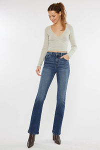 HIGH RISE SKINNY BOOTCUT JEAN